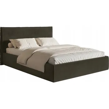 Postel Čalouněná dvoulůžková postel Selsey 180x200 cm zeleň