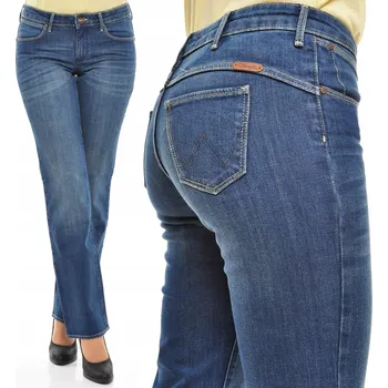 Dámské džíny WRANGLER džíny REGULAR straight modré SARA W28 L32