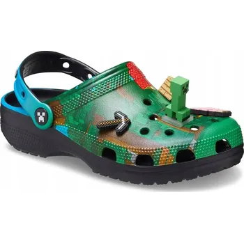 Dámská obuv Crocs pánské pantofle Minecraft Classic Clog velikost 46-47
