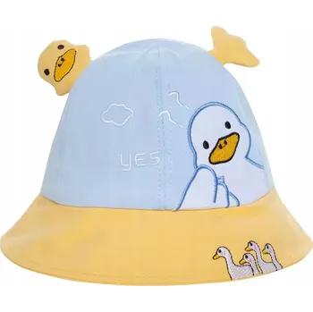 Čepice Dětský Klobouk Čepice na gumičku HUSIČKA