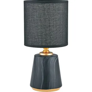 Lampička Černo-zlatá stolní lampa 27 cm