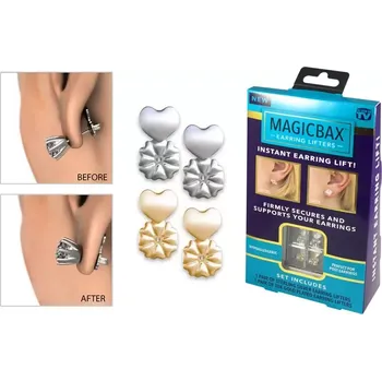 Náušnice Magic Bax puzetky – nepostradatelná součást vaší šperkovnice – 2 páry