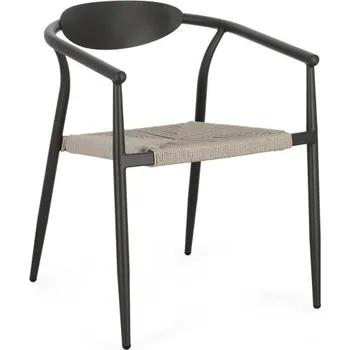 BIZZOTTO Zahradní židle LINARES antracitová 0666111