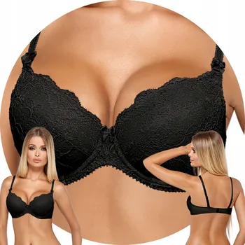 Podprsenka Paripari push-up podprsenka černá velikost 100B