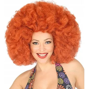 Karnevalová paruka Widmann paruka krátké vlasy světle hnědá afro