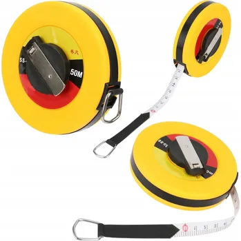 metr SVINOVACÍ METR 50M - ZESÍLENÁ STAVEBNÍ METRÓVÁ PÁSKA