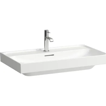 Umyvadlo LAUFEN MEDA - umyvadlo, broušená spodní část umyvadla (H816117) Barva: Bílá, Provedení: bez přepadu, s 1 otvorem pro baterii