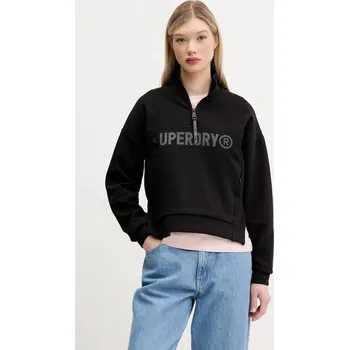 Dámská mikina Mikina Superdry W2012295A.02A černá 99X, vel. L