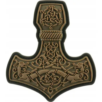 Nášivka M-Tac Nášivka Mjölnir Large PVC Coyote