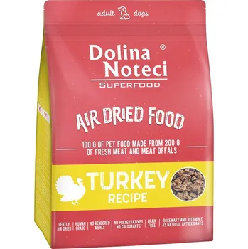 Krmivo pro psa Dolina Noteci Superfood suché krmivo psy s příchutí krůta 1 kg