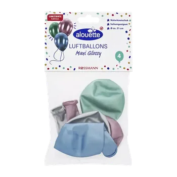 Balónek alouette Nafukovací balonky Maxi Glossy mix barev