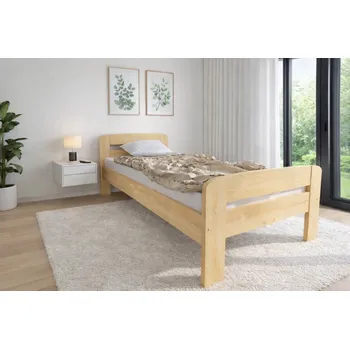 Postel Zvýšená postel z masivu Andula 80x200 cm