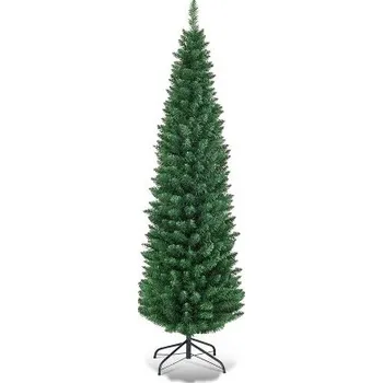 Vánoce Umělý vánoční stromeček CM20654, 180 cm - A COSTWAY