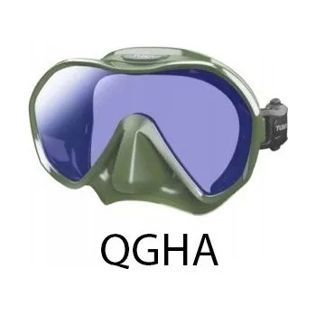 Potápěčská maska Potápěčské brýle Tusa Zensee Pro, brýle, zelené