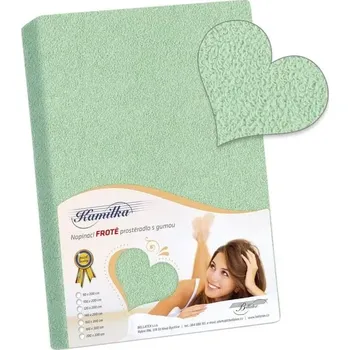 Prostěradlo Prostěradlo Bellatex Froté - 90x200 cm - světle zelené