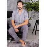 Pyžamo Hotberg 1747 Kacper kr/r M-XL STEEL M
