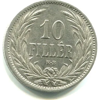 František Josef I. 10 fillér 1909/KB.