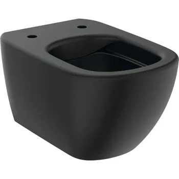 Ideal Standard Tesi - Závěsné WC, RimLS+, hedvábná černá T4932V3