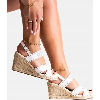 Dámské sandále Big Star dámské sandály LL274882 na klínku, velikost 37