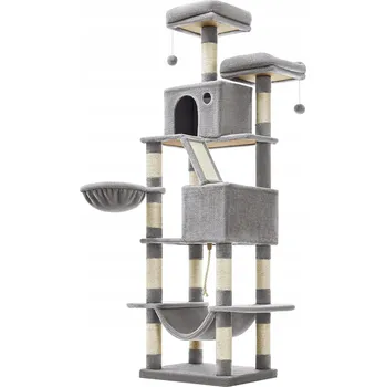 Vysoké škrabadlo, pelíšek, škrabací sloupek, věž Feandrea 161 - 220 cm