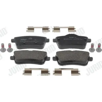 Brzdová destička Sada brzdových destiček, kotoučová brzda JURID 573465J