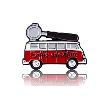 Náhradní díl pro kávovar Pinbox - Kávové dobrodružství - kovová brož