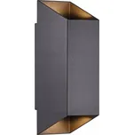 Nástěnné svítidlo NICO GU10 2x35W Hliník Černá 2218221003