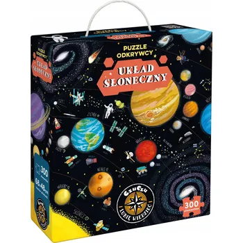 Puzzle CzuCzu Puzzle Objevitelé Sluneční soustava 7+, 300 dílků