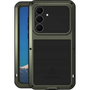 Pouzdro na mobilní telefon Pouzdro Love Mei + sklo pro Galaxy S25 FE kryt zadní kryt obal sklo