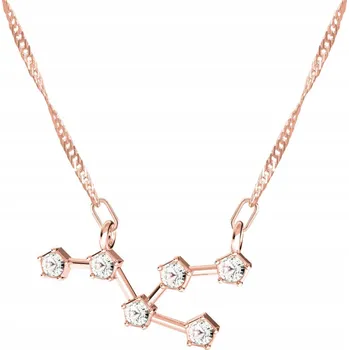 Náhrdelník Pozlacený náhrdelník se znamením Býka Taurus pro Býka STŘÍBRO 925