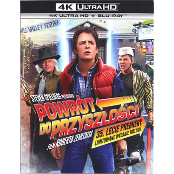 Blu-ray film Powrót do Przyszłości Trylogia (steelbook) Blu-ray disk