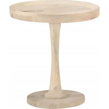 Konferenční stolek Stolek VidaXL kulatý 50 x 50 x 55 cm, odstíny hnědé