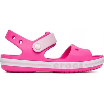 Dívčí sandály Crocs dětské sandály plast růžové velikost 30,5