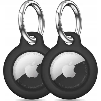 OCHRANNÉ POUZDRO NA KLÍČE PŘÍVĚSEK NA KLÍČE PRO APPLE AIRTAG SADA 2ks