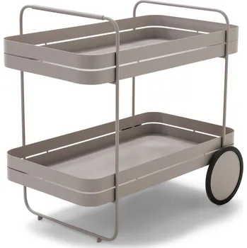 Servírovací stolek Kovový servírovací stolek na kolečkách 74x42 cm Gin & Trolley – Spinder Design ID_1678256