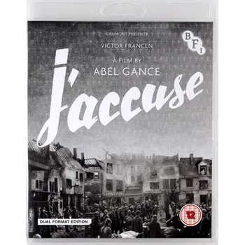 Blu-ray film J'accuse (Oskarżam!) Blu-ray disk