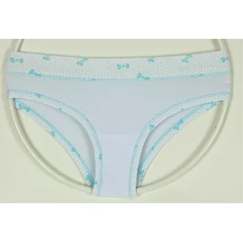 Dámské spodní prádlo GOLD LINES Bavlněné kalhotky vzor 477 Velikost: L, Barva: modrá