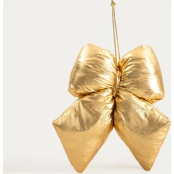 Vánoční ozdoba Závěsná vánoční dekorace BOWE mašle 752001