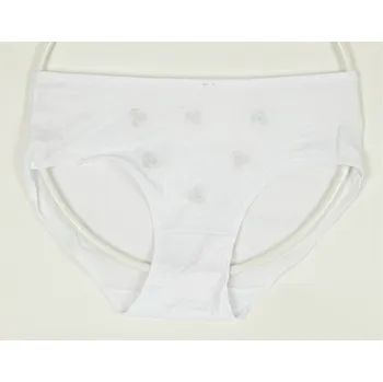 Kalhotky TMN Bambusové kalhotky vzor 768 Velikost: XL- 2XL, Barva: bílá