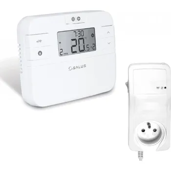 Termostat Termostat bezdrátový program. SALUS 510TX+ s průchozí zásuvkou