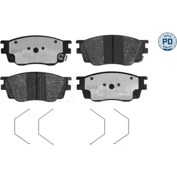 Brzdová destička Sada brzdových destiček, vždy 4 kusy v sadě MEYLE 025 242 4616/PD