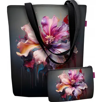 Kabelka Bertoni shopper kabelka vícebarevná