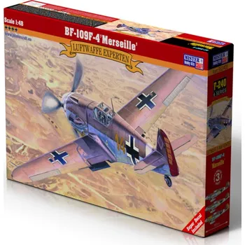 Plastikový model Mistercraft F-240 Messerschmitt Bf-109 F-4 Hans-Joachim Marseille 1:48