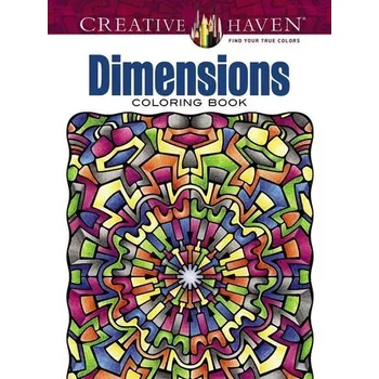 Umění Creative Haven Dimensions Coloring Book - Wik, John