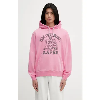 Dámská mikina Bavlněná mikina AAPE, L, růžová, 03X