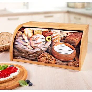 chlebník Jednodílný chlebník Haushalt z bambusu