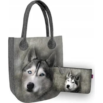 Kabelka Bertoni shopper kabelka polyester vícebarevná