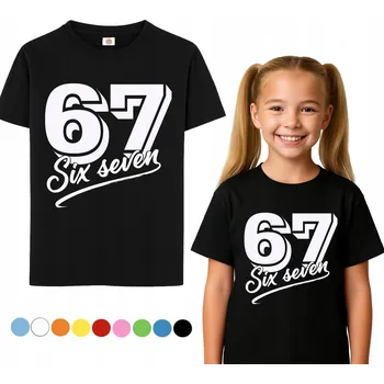 Chlapecké tričko Dětské tričko 67 Six SEVEN T-shirt XL 164cm + Tetování