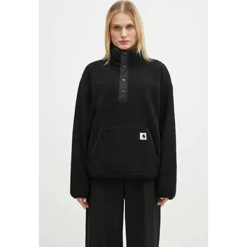 Pánská mikina Fleecová mikina Carhartt WIP Elliot High Neck Liner, L, černá, 99X