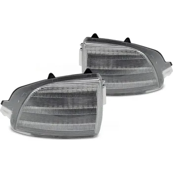 Směrový světlomet TUNING-TEC Boční blikače v zrcátkách Volvo XC70/ XC90 06-14 LED bílé